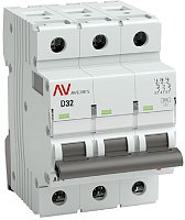 Выключатель автоматический EKF Averes AV-6 3п 32А D 6кА